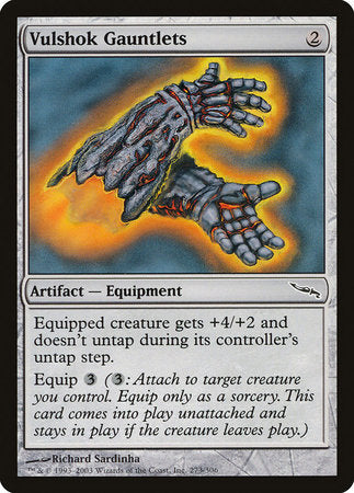 Vulshok Gauntlets [Mirrodin] | Exor Games Summserside