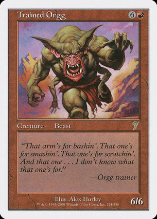 Trained Orgg [Seventh Edition] | Exor Games Summserside