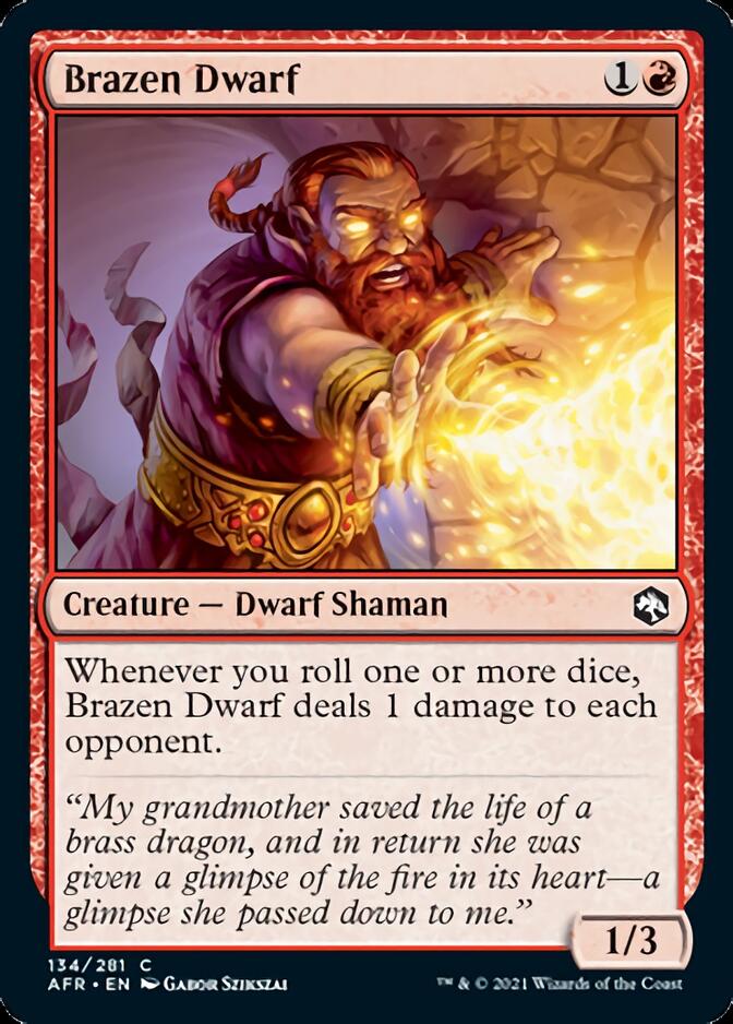 Brazen Dwarf [Dungeons & Dragons: Adventures in the Forgotten Realms] | Exor Games Summserside