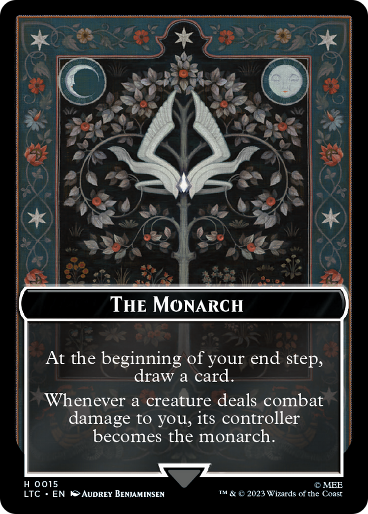 The Monarch // Treasure Double-Sided Token [The Lord of the Rings: Tales of Middle-Earth Commander Tokens] | Exor Games Summserside