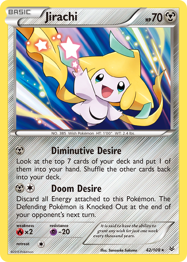 Jirachi (42/108) [XY: Roaring Skies] | Exor Games Summserside