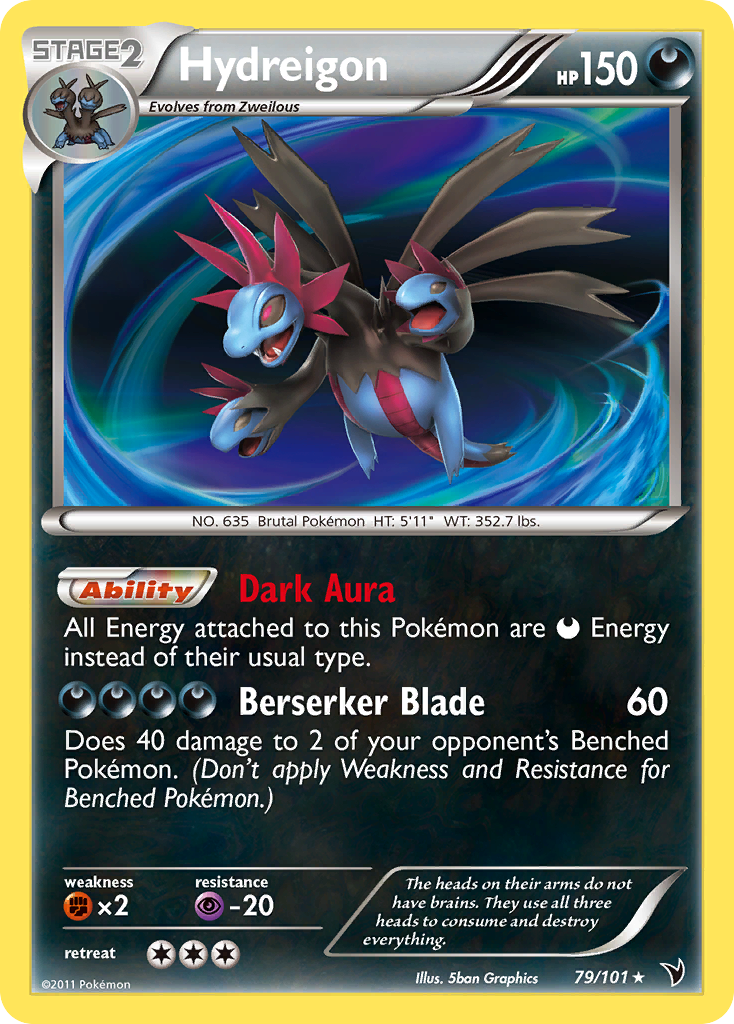 Hydreigon (79/101) [Black & White: Noble Victories] | Exor Games Summserside