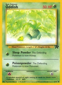 Oddish (63/82) [Team Rocket Unlimited] | Exor Games Summserside