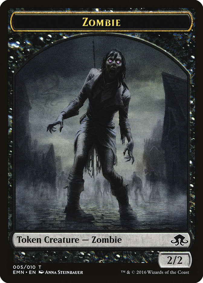 Zombie (005/010) [Eldritch Moon Tokens] | Exor Games Summserside