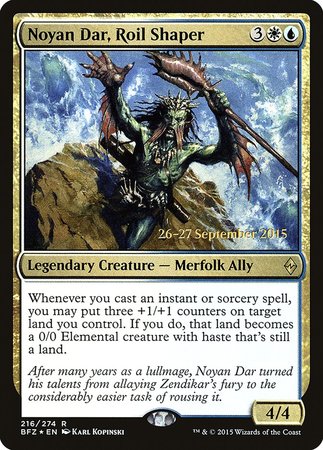 Noyan Dar, Roil Shaper [Battle for Zendikar Promos] | Exor Games Summserside