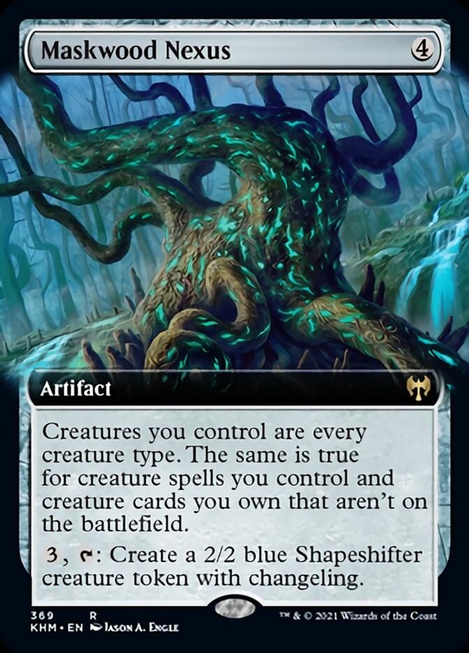 Maskwood Nexus (Extended Art) [Kaldheim] | Exor Games Summserside