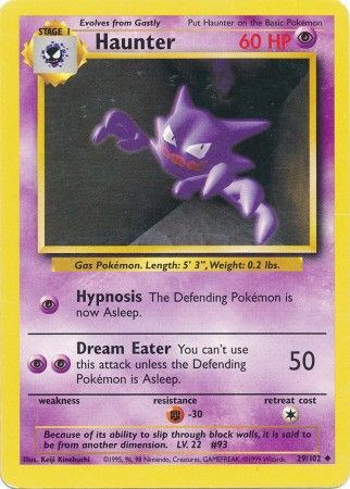 Haunter (29/102) [Base Set Unlimited] | Exor Games Summserside