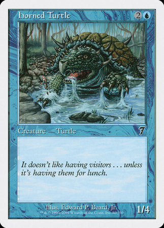 Horned Turtle [Seventh Edition] | Exor Games Summserside