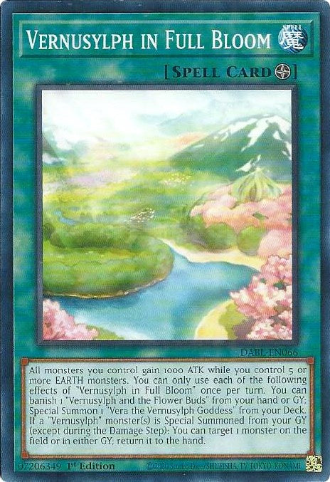 Vernusylph in Full Bloom [DABL-EN066] Common | Exor Games Summserside