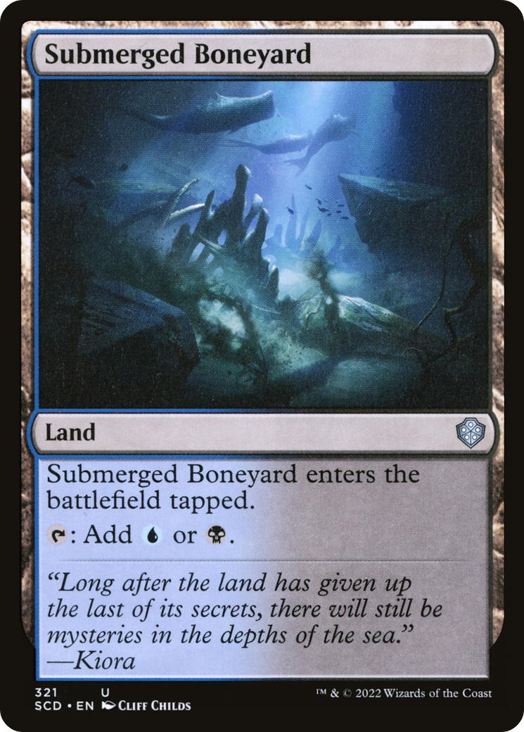 Submerged Boneyard [Starter Commander Decks] | Exor Games Summserside