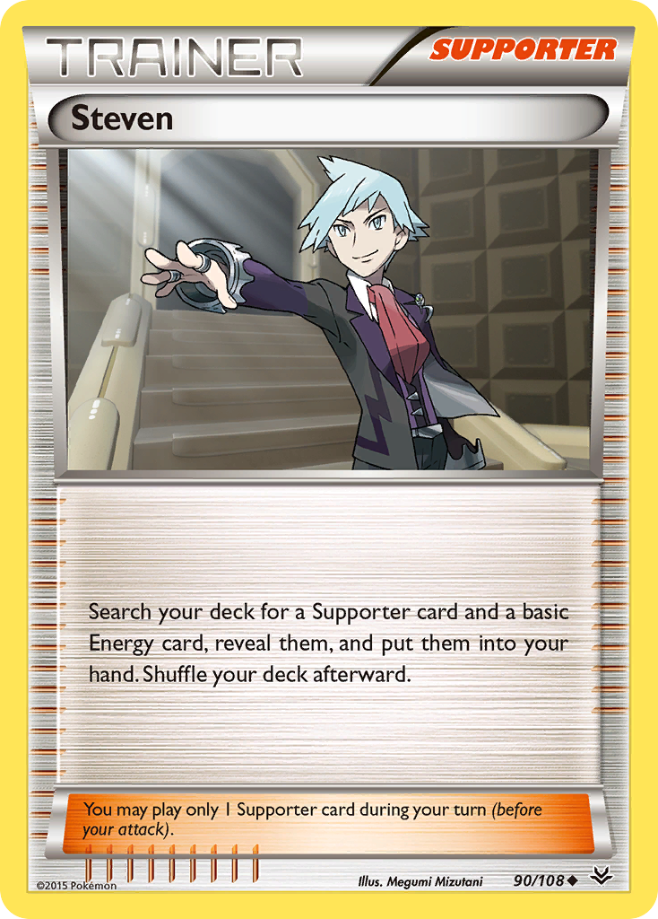 Steven (90/108) [XY: Roaring Skies] | Exor Games Summserside