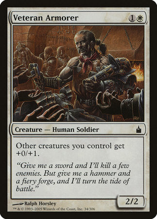 Veteran Armorer [Ravnica: City of Guilds] | Exor Games Summserside