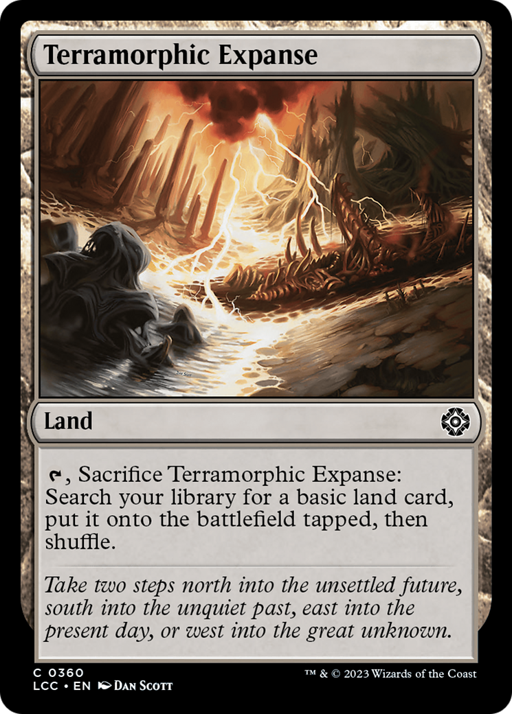 Terramorphic Expanse [The Lost Caverns of Ixalan Commander] | Exor Games Summserside