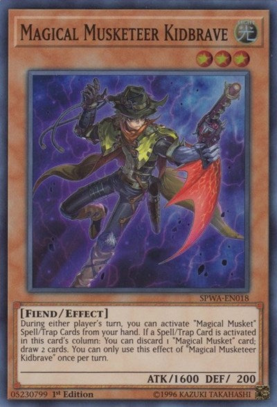 Magical Musketeer Kidbrave [SPWA-EN018] Super Rare | Exor Games Summserside