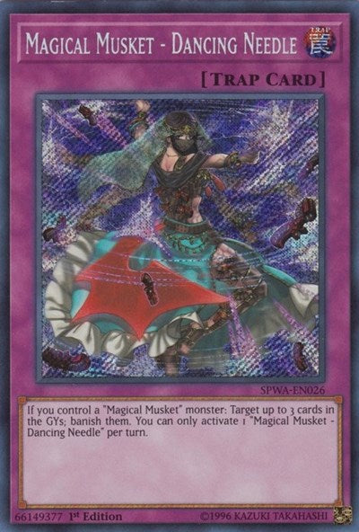 Magical Musket - Dancing Needle [SPWA-EN026] Secret Rare | Exor Games Summserside