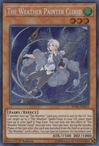 The Weather Painter Cloud [SPWA-EN031] Secret Rare | Exor Games Summserside