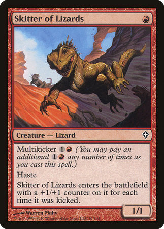 Skitter of Lizards [Worldwake] | Exor Games Summserside