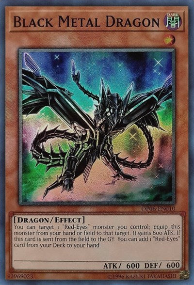 Black Metal Dragon [OP06-EN010] Super Rare | Exor Games Summserside