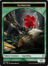 Saproling // Treasure (007) Double-sided Token [Explorers of Ixalan] | Exor Games Summserside