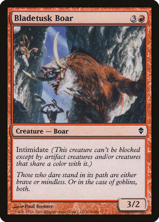 Bladetusk Boar [Zendikar] | Exor Games Summserside