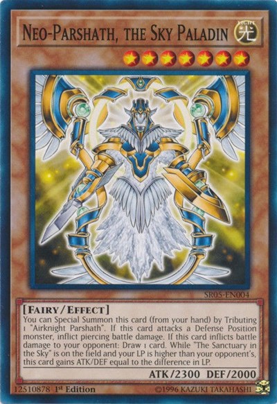 Neo-Parshath, the Sky Paladin [SR05-EN004] Common | Exor Games Summserside