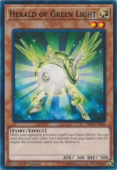 Herald of Green Light [SR05-EN020] Common | Exor Games Summserside