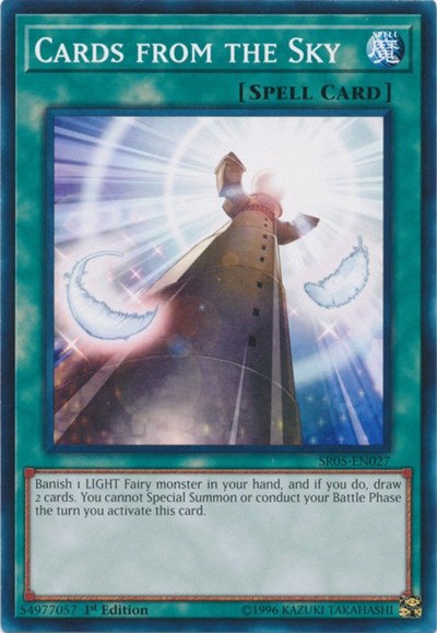 Cards from the Sky [SR05-EN027] Common | Exor Games Summserside