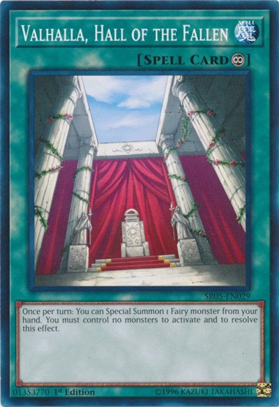 Valhalla, Hall of the Fallen [SR05-EN029] Common | Exor Games Summserside