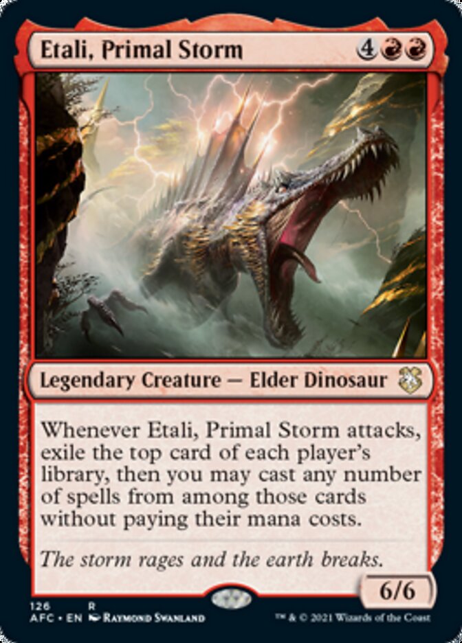 Etali, Primal Storm [Dungeons & Dragons: Adventures in the Forgotten Realms Commander] | Exor Games Summserside