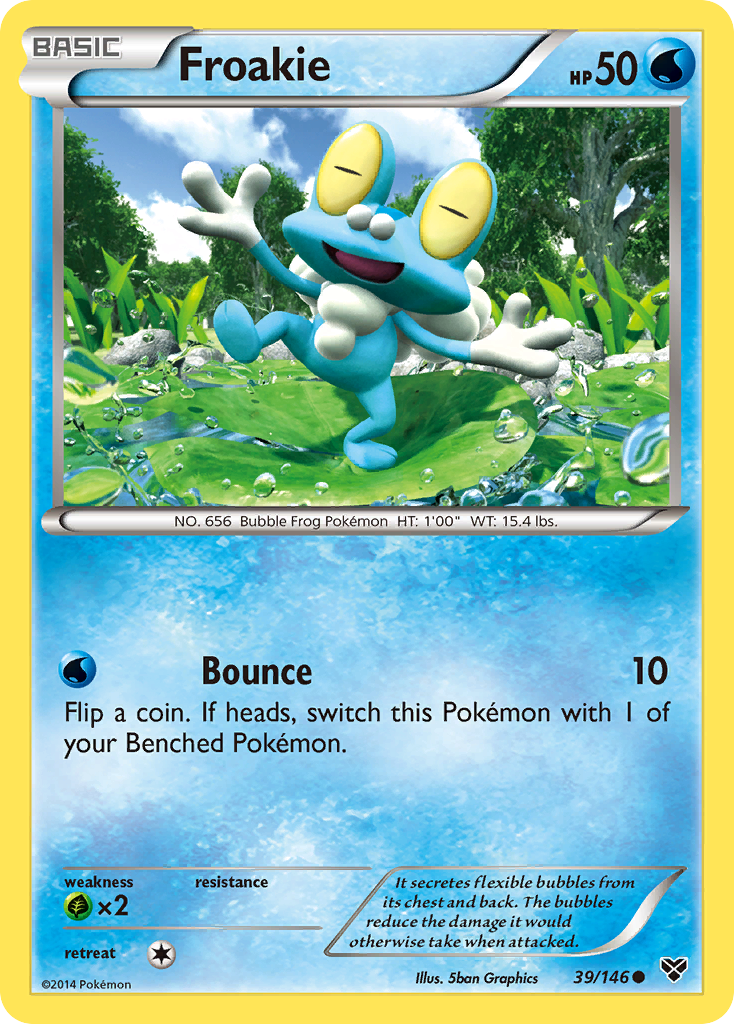 Froakie (39/146) [XY: Base Set] | Exor Games Summserside