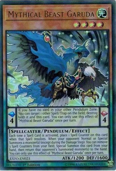 Mythical Beast Garuda [EXFO-EN023] Ultra Rare | Exor Games Summserside