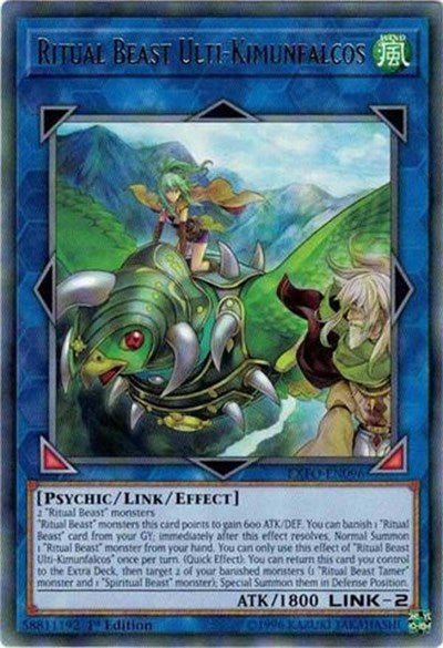 Ritual Beast Ulti-Kimunfalcos [EXFO-EN096] Rare | Exor Games Summserside
