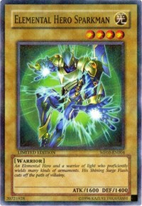 Elemental HERO Sparkman [MF03-EN004] Parallel Rare | Exor Games Summserside