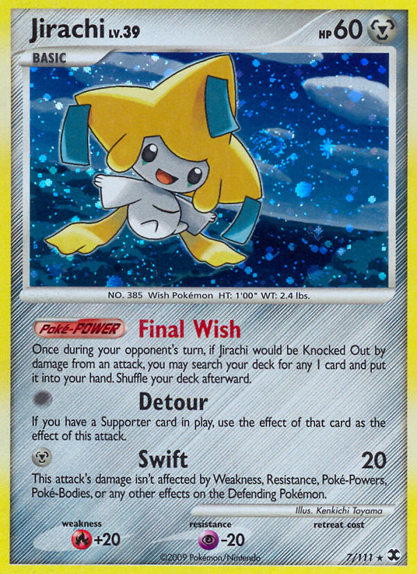 Jirachi (7/111) [Platinum: Rising Rivals] | Exor Games Summserside