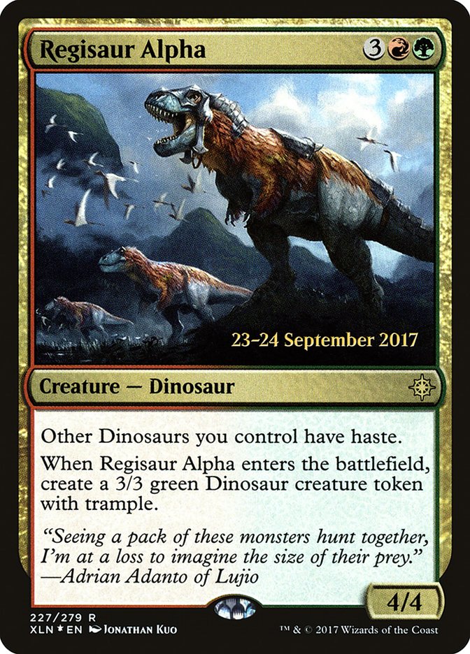 Regisaur Alpha  [Ixalan Prerelease Promos] | Exor Games Summserside