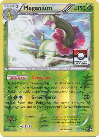 Meganium (3/122) (League Promo) [XY: BREAKpoint] | Exor Games Summserside