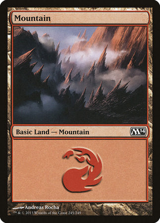 Mountain (245) [Magic 2014] | Exor Games Summserside