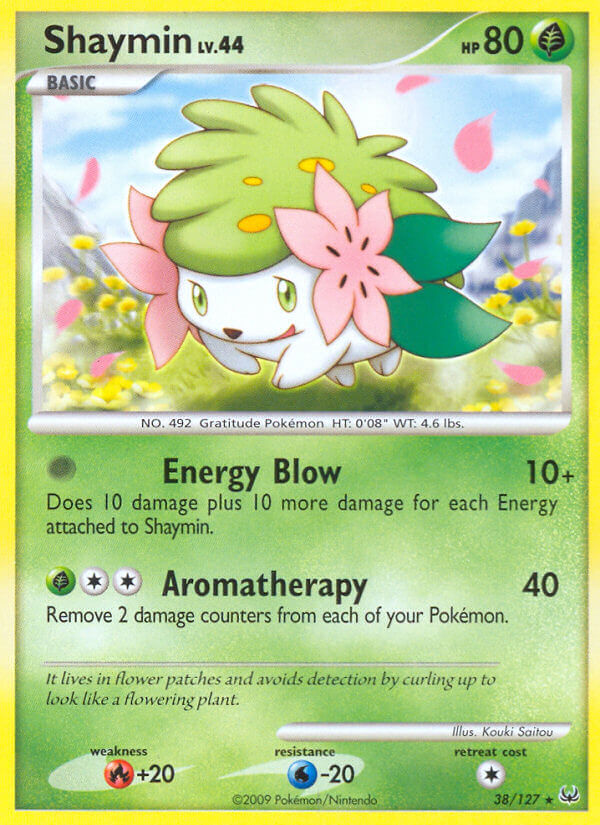 Shaymin (38/127) (Theme Deck Exclusive) [Platinum: Base Set] | Exor Games Summserside