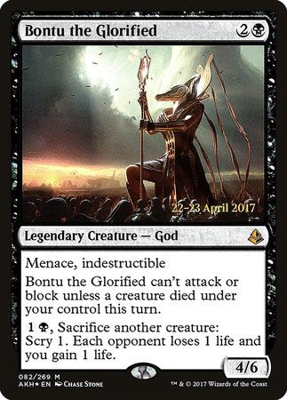 Bontu the Glorified [Amonkhet Promos] | Exor Games Summserside