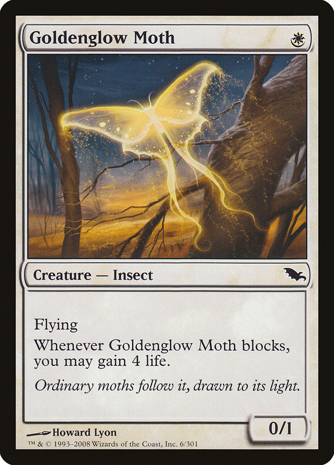 Goldenglow Moth [Shadowmoor] | Exor Games Summserside