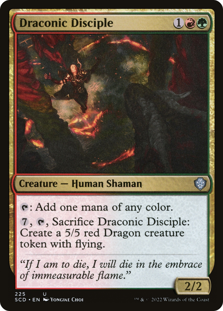 Draconic Disciple [Starter Commander Decks] | Exor Games Summserside