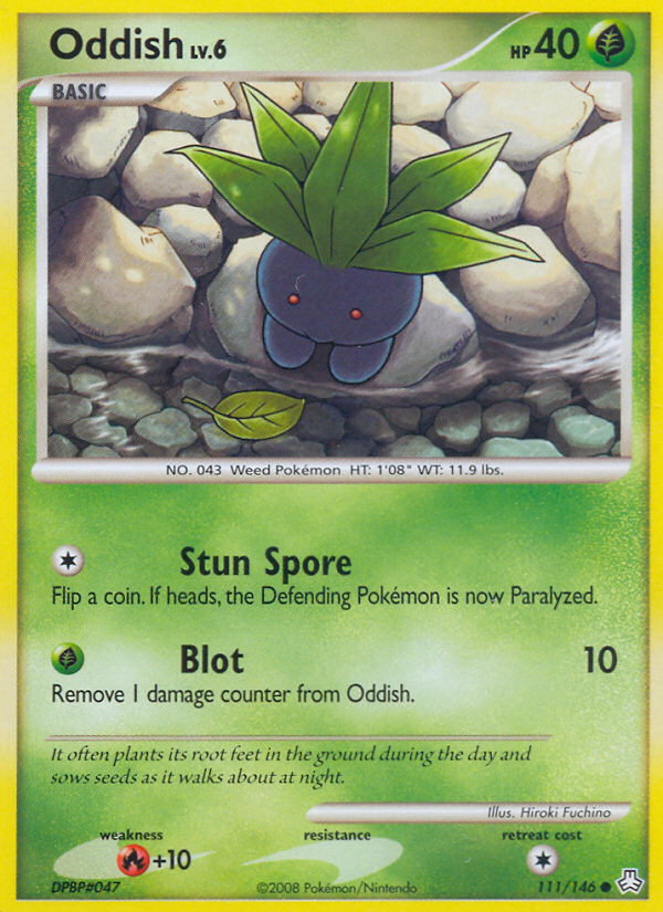 Oddish (111/146) [Diamond & Pearl: Legends Awakened] | Exor Games Summserside