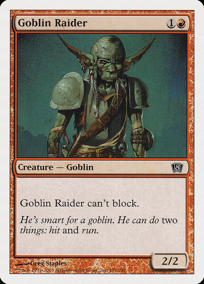 Goblin Raider [Eighth Edition] | Exor Games Summserside