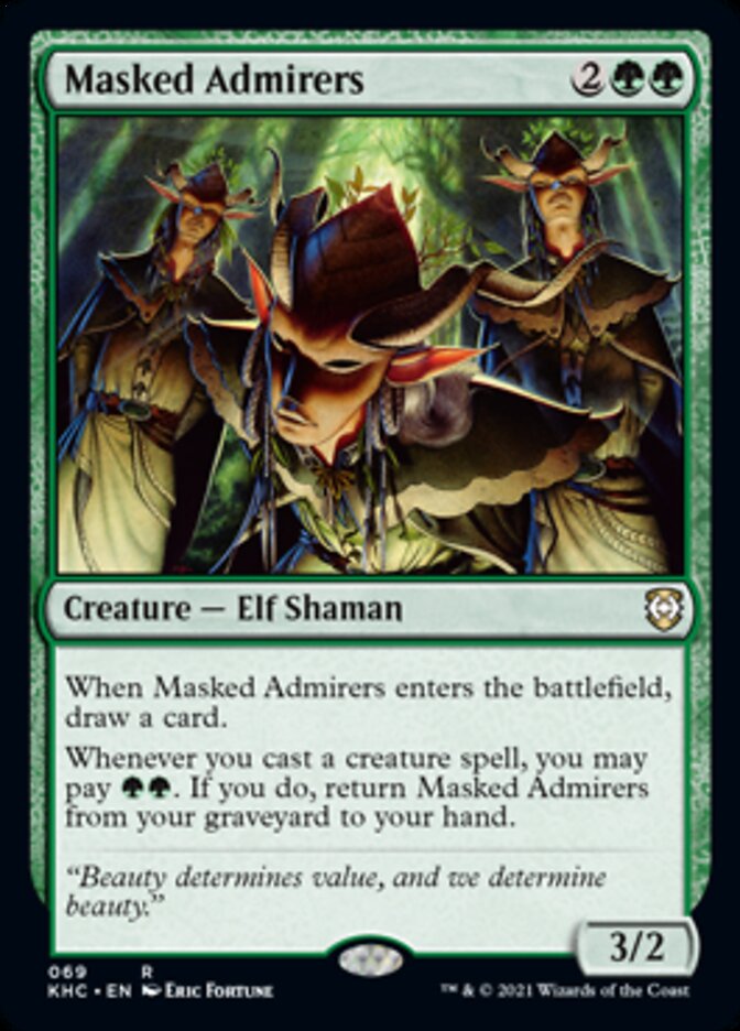 Masked Admirers [Kaldheim Commander] | Exor Games Summserside