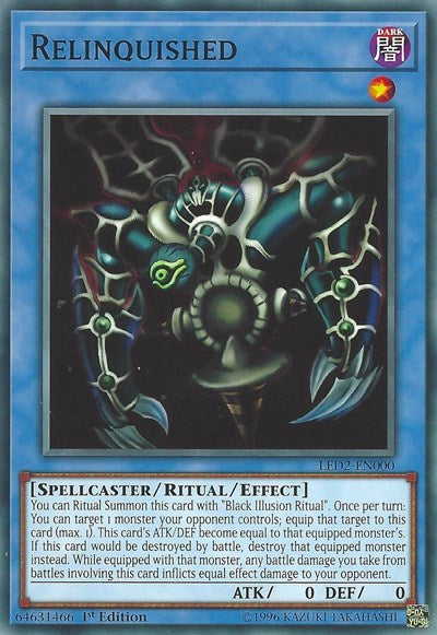 Relinquished [LED2-EN000] Common | Exor Games Summserside