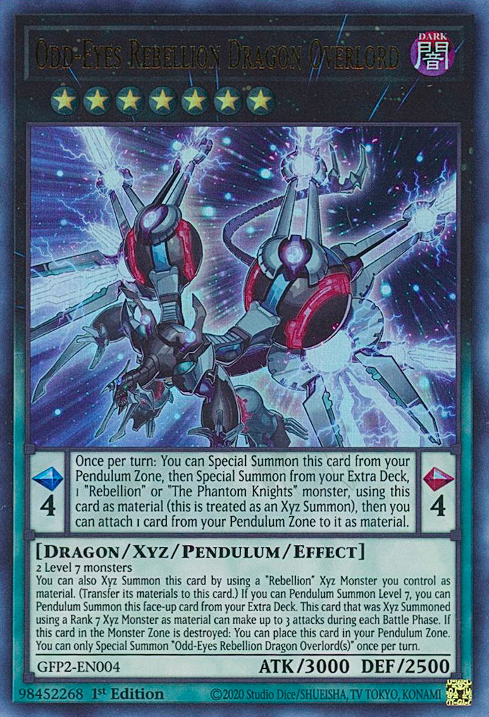 Odd-Eyes Rebellion Dragon Overlord [GFP2-EN004] Ultra Rare | Exor Games Summserside