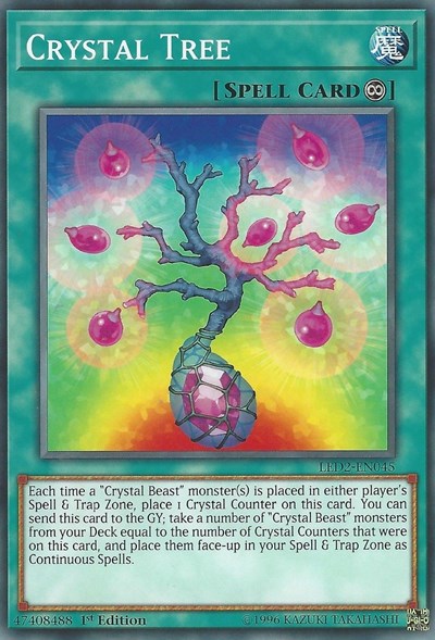 Crystal Tree [LED2-EN045] Common | Exor Games Summserside