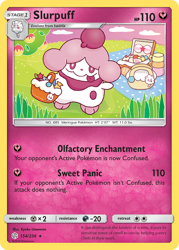 Slurpuff (154/236) [Sun & Moon: Cosmic Eclipse] | Exor Games Summserside