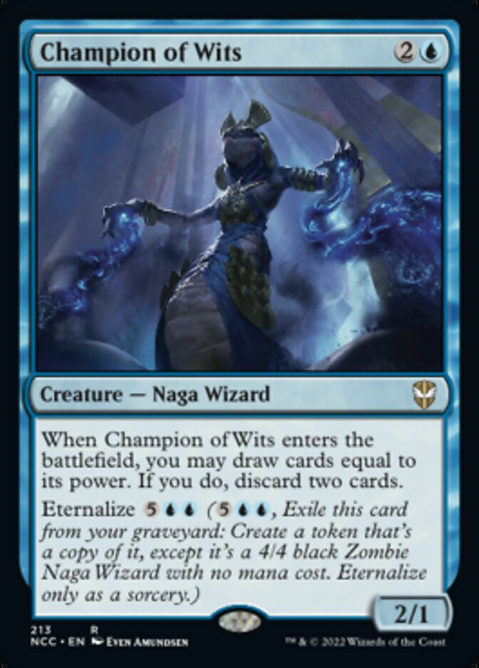 Champion of Wits [Streets of New Capenna Commander] | Exor Games Summserside