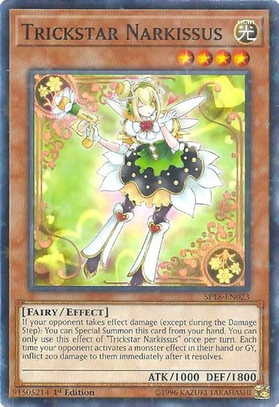 Trickstar Narkissus (Starfoil) [SP18-EN023] Starfoil Rare | Exor Games Summserside